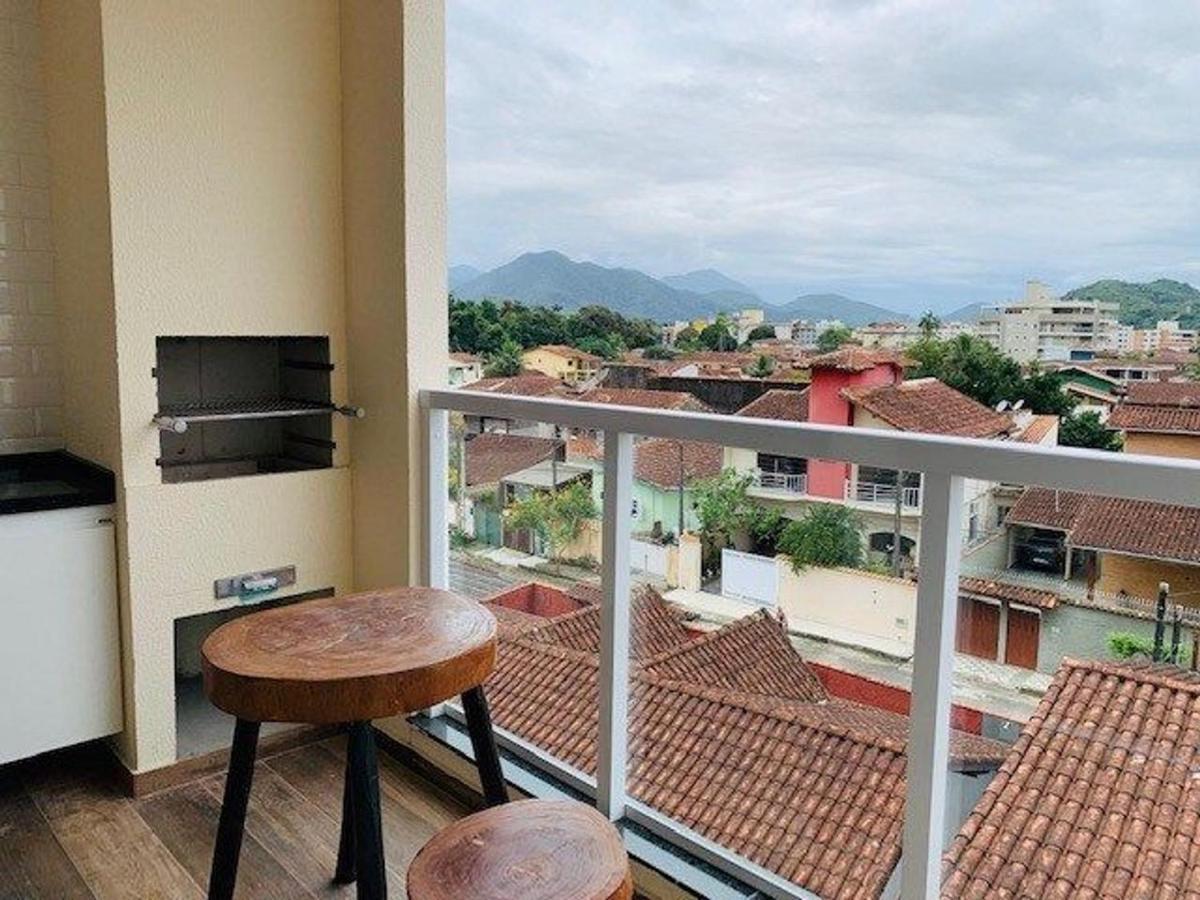 Apto Excelente C/Ar, Varanda Gourmet E Piscina Ubatuba Luaran gambar
